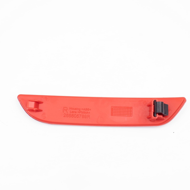 Twowinds Clio 4 265605789R Bumper Light, Rear Light Reflector, Red