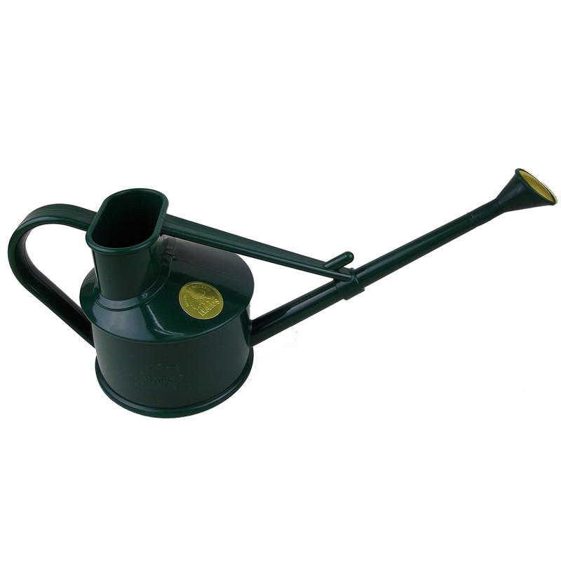 Haws Handy Indoor Plastic Watering Can, 1 US Pint, Green