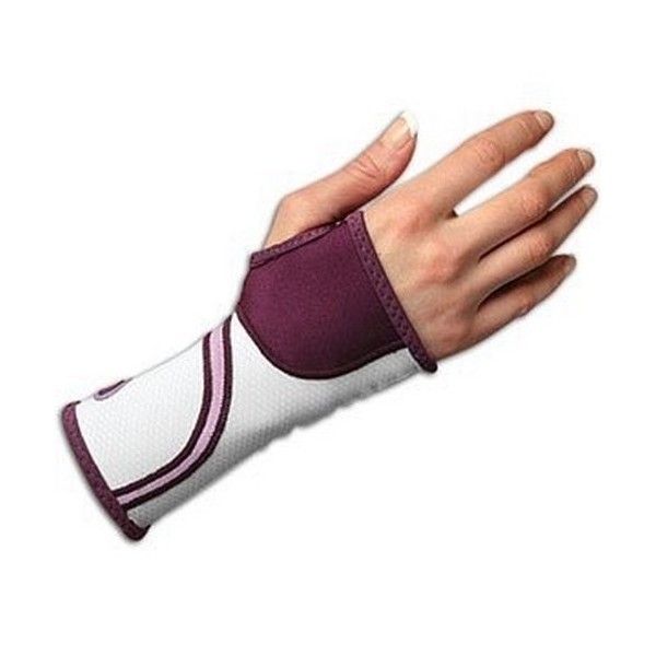 Mueller Lifecare for Her, Contour Wrist, Plum, Large