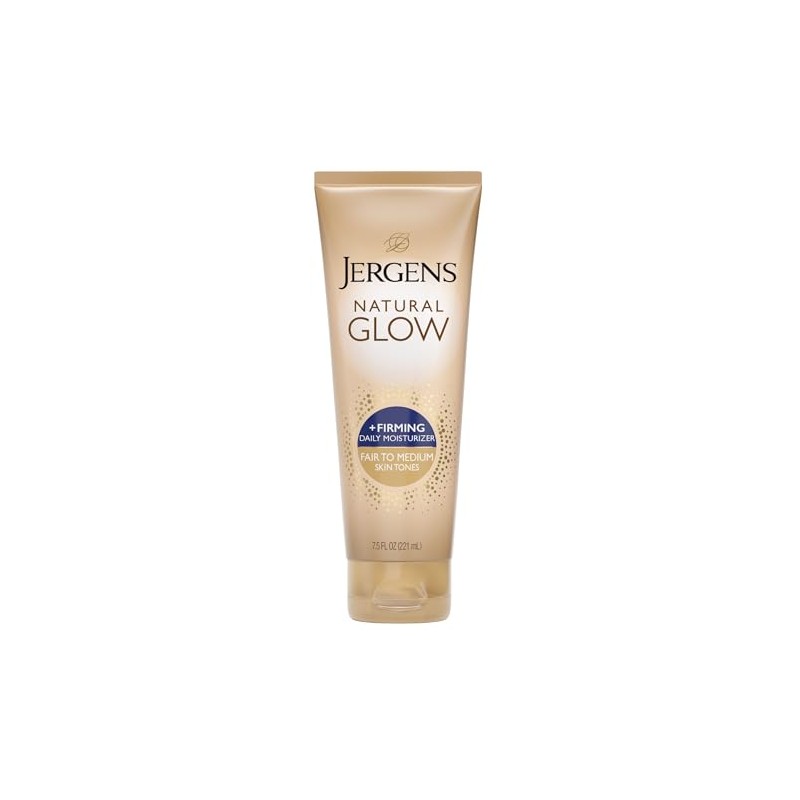 Jergens Loción Corporal Natural Glow Fair to Medium, 221 ml
