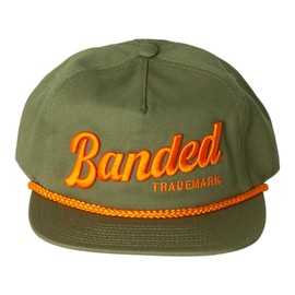 Banded Marsh 5-Panel Rope Cap