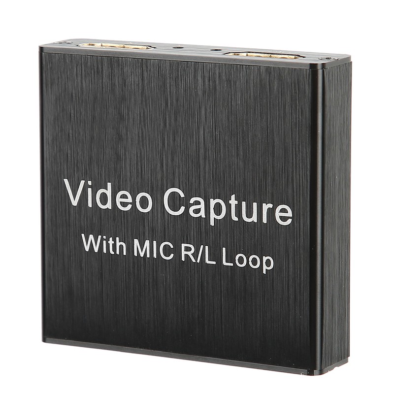 Video Capture Card USB2.0 HDMI Loop‑Out Support 4K Electronic Equipment
