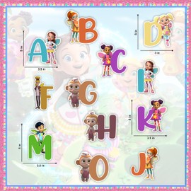 Seyal® Buterbean Cafe A - Z Alphabet Wall Sticker