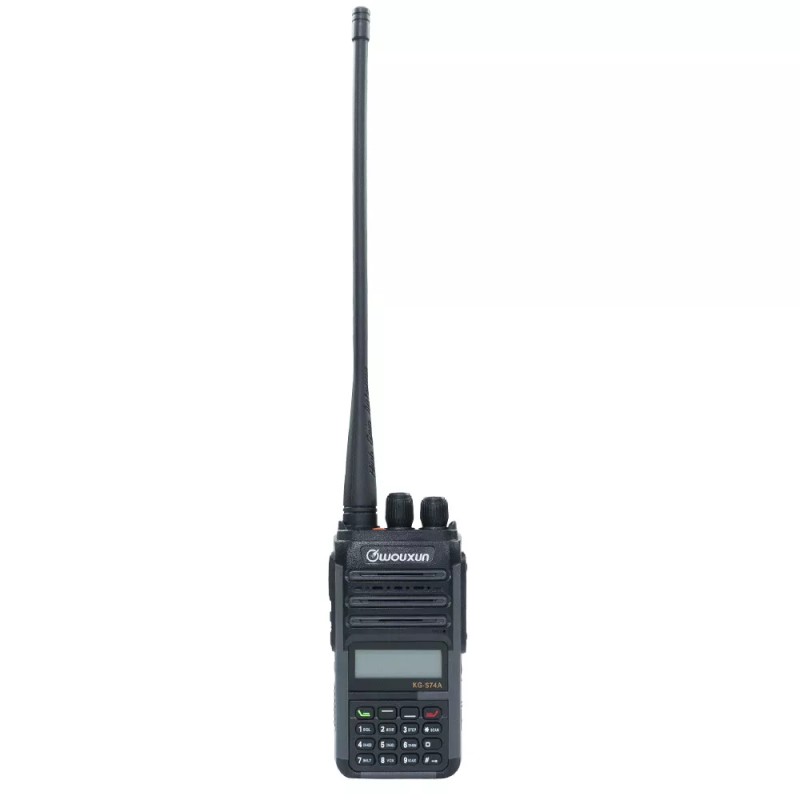 Wouxun KG-S74A Compact Waterproof VHF Aviation Radio with USB-C Charging