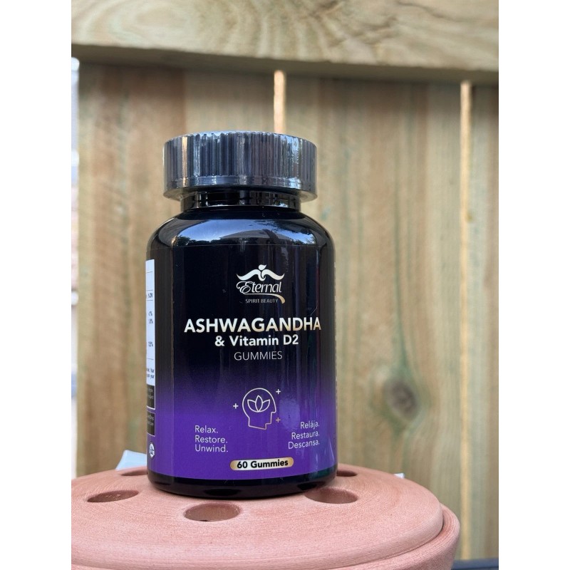 Eternal Spirit Beauty Ashwagandha Vitamin D2 Gummies Eternal