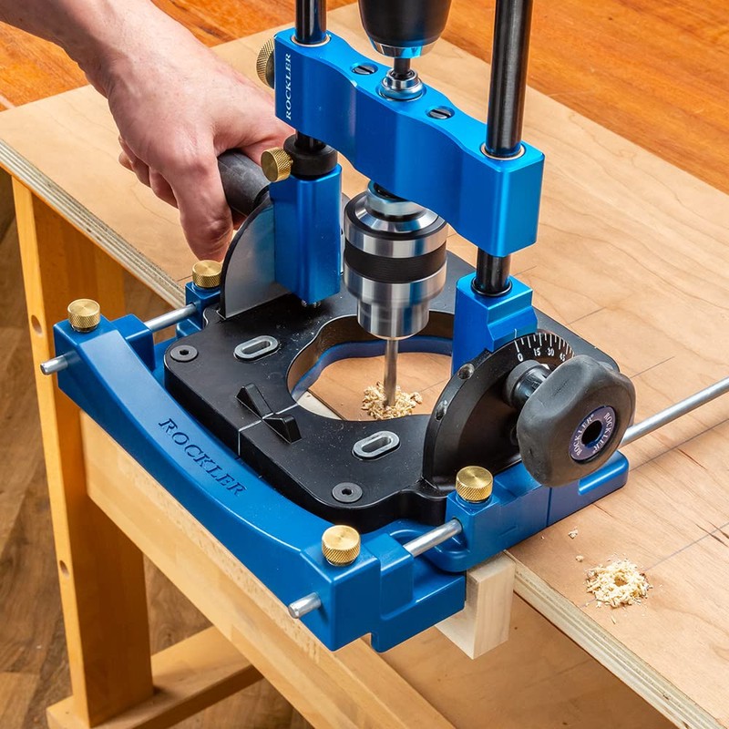 Edge Guide for Rockler Drill Guide - Edge Cutting Guide