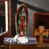 Marsui 12 Inches Virgen De Guadalupe Statues Our Lady of