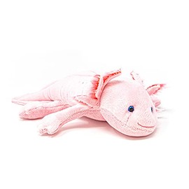 Cornelißen - 1017273 Axolotl, Amphibian, Tail Lurch, Plush, Stuffed Toy, 29 cm, Washable up to 30 Degrees
