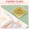 PATIKIL 20 Pcs Heart Shape Paper Clip, Metal Cute Small