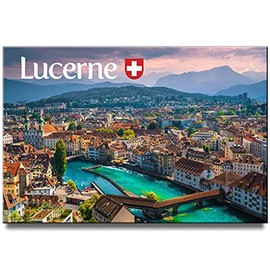 Magnet Sv Lucerne Fridge Magnet Switzerland Travel Souvenir Lake of The Four Forest Canton