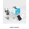 ANRAN 2K Outdoor Surveillance Camera WiFi 360 Degree Swivelling Wireless