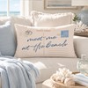 Coastal Pillow Cover 12x20, Beach House Decor，Coastal Room Decor,