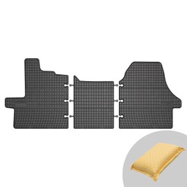 FROGUM El Toro Rubber Mats All Year Round Set of Car Floor Mats for Citroën Jumper II 2006 – Fiat Ducato III Type 250 2006 – Peugeot Boxer II 2006 – Durable Rubber Material