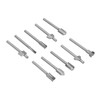 10Pcs Router Bit Set Large Capacity Chip Groove Nonstick Knives