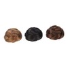 Beavorty Moño De Cabello Trenzado Artificial Con Clip Para Mujeres
