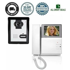 AmoTech Timbres Con Camara Para La Puerta Entrada De La Casa Inalambrico Con Pantalla