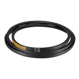 sourcing map A89 Drive V-Belts 89" Inner Length 13mm Width 8mm Thick JIS Standard A-Section Rubber Drive Transmission Belt