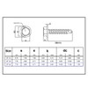 TERF® 5.5 X 38mm Hex Washer Head Self Drilling Point