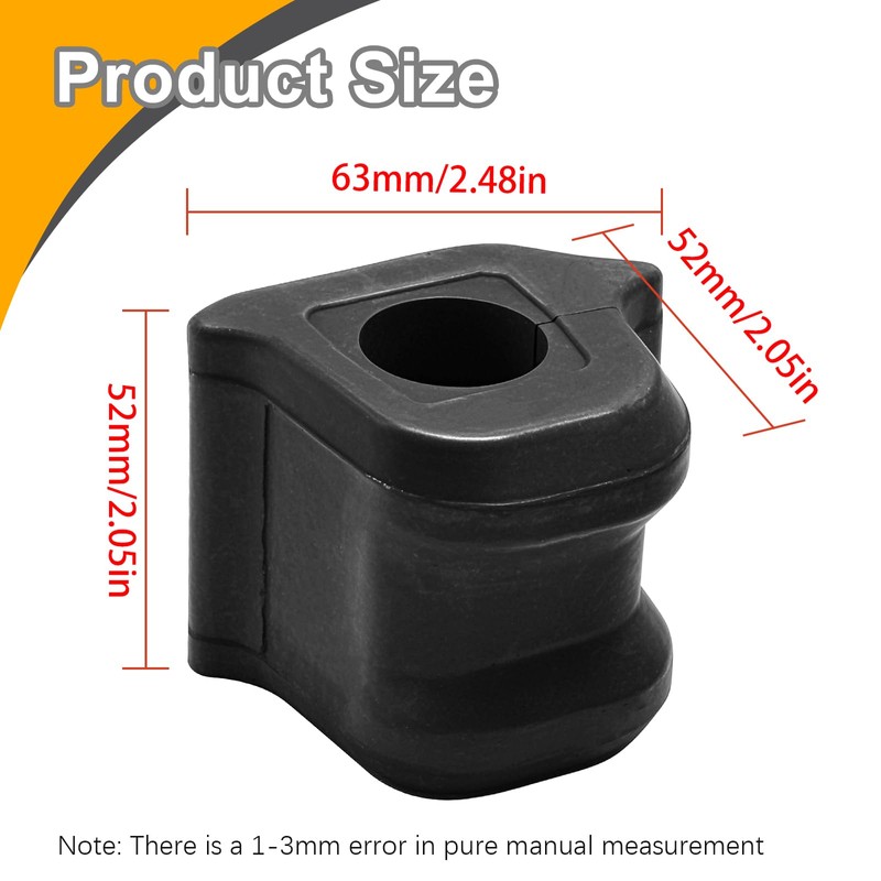 JUUDDENPARTS 2 Pcs 4881547020 Front Stabilizer Bar Bush Kit, Replacement