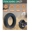 GLDYTIMES 10 Inches Solid Tire, 10X2/54-152 Electric Scooter Wheels, 10x2.125