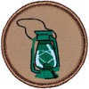 Green Lantern Patrol Patch - 2" Diameter Round Embroidered Patch