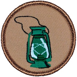 Green Lantern Patrol Patch - 2" Diameter Round Embroidered Patch (Sew-on)