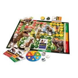 Clementoni 16599 Sapientino Plus Prehistory Learning Game 6 Years, Board Game for Children, Quiz Sui Dinosaur, Made in Italy, Italian