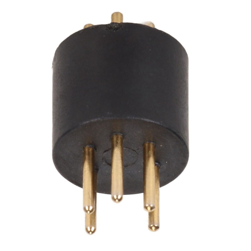 Vinyl Turntable 5 Pin DIN Gold Plated Male Plug Tonearm
