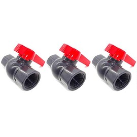 1" Inch Screw-in Compact Ball Valve (Set of 3)