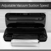 NutriChef Stainless Steel Vacuum Sealer For Food - High-Power Machine
