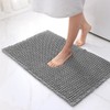 Hapihom Waffle Bath Mat, 24x36in Super Absorbent Non Slip Bath