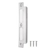 sourcing map Door Strike Plate, 155mm x 35mm 201 Stainless
