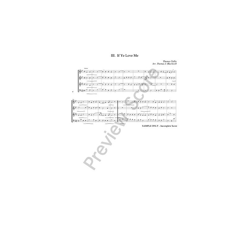 3 Sacred Choral Pieces