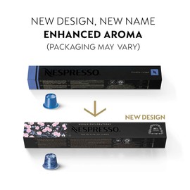 Nespresso Capsules OriginalLine, Vivalto Lungo, Medium Roast Coffee, 50 Count Coffee Pods