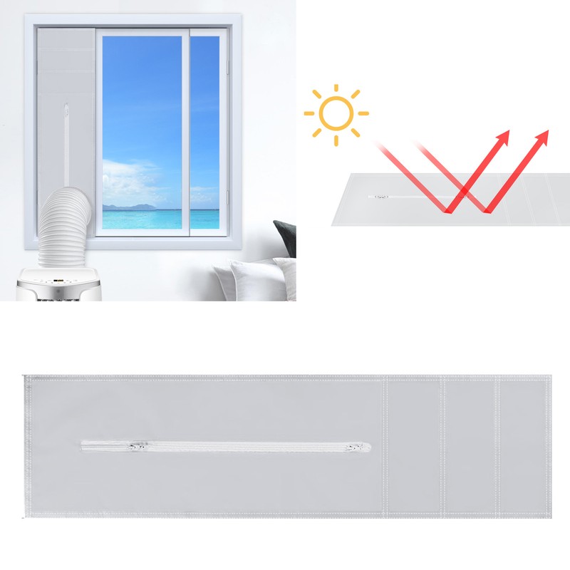 AC Window Sealing Cloth Universal Waterproof Encrypted Polyester Portable Air