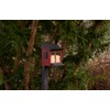 Wildlife Garden WG313 Squirrel Feeder Red Wooden Feeder