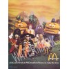 1974 McDonald characters Mascots High Quality Metal Fridge Magnet 3x4