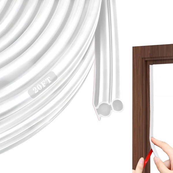 WEZKYLCG Door Seal Strip for Door Frame, Extra Thick Door