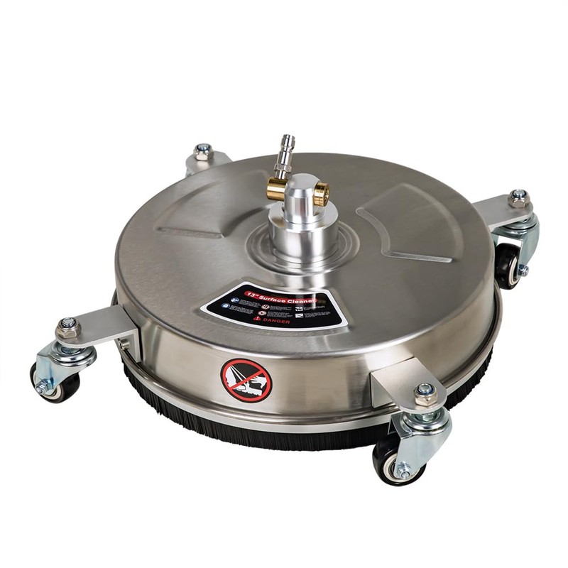 ECCPP 13 Inch Pressure Washer Surface Cleaner with 4 Wheels