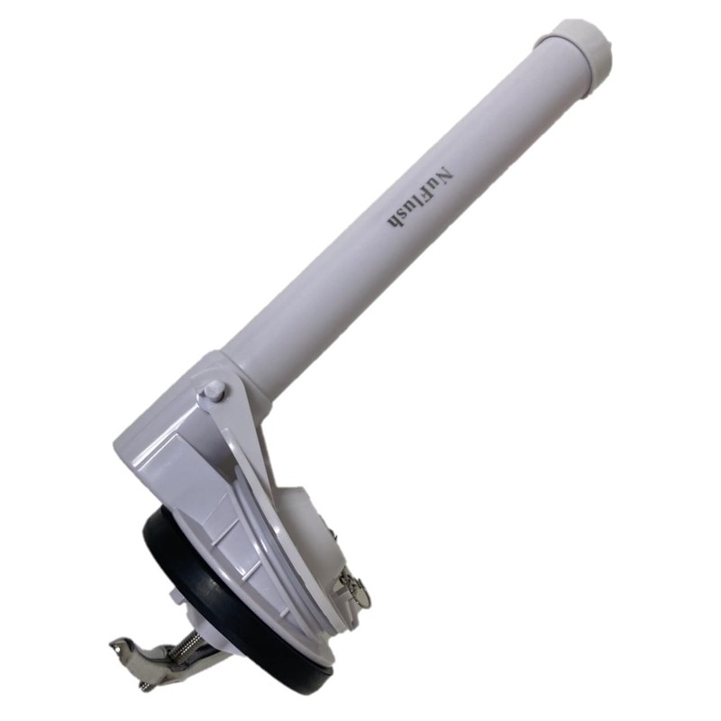 Flush valve assembly for One piece toilet, two inch flush