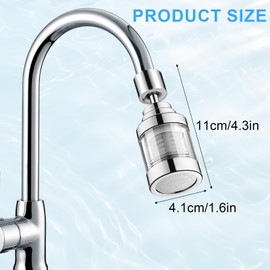 Kitchen Tap Water Filter For 22mm UK Taps - Easy Install Faucet Filter Attachment for Hard Water Purification - Clean Drinking Water Filter for Sink & Tap Use