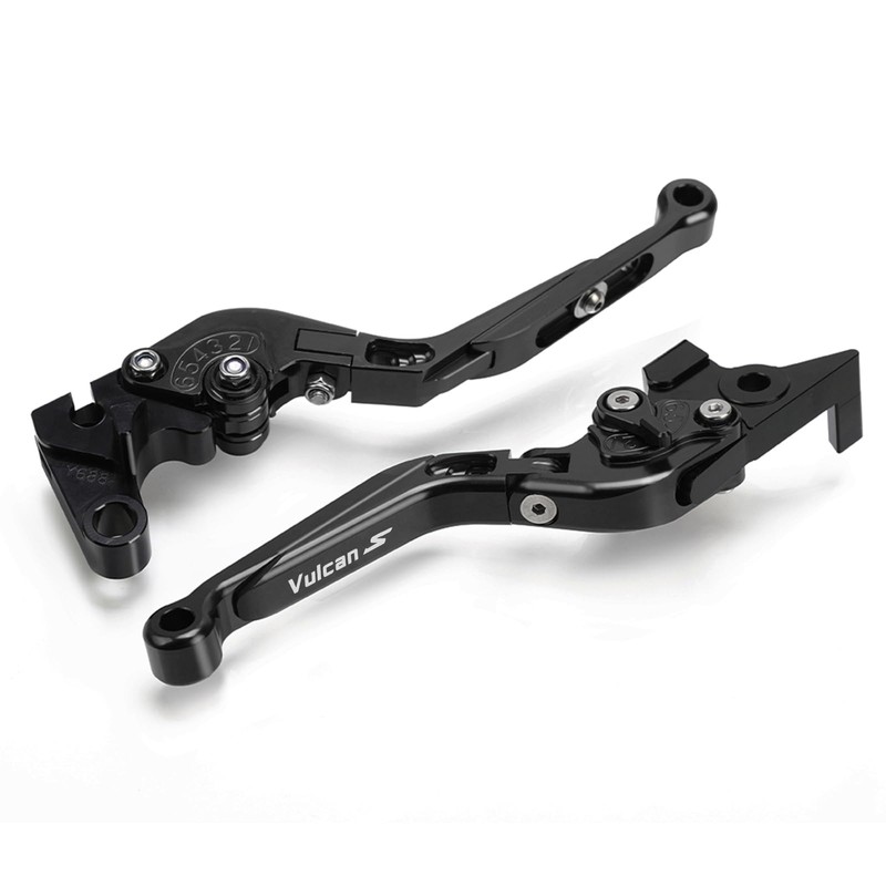 R QIANKONG Vulcan S650 Brake & Clutch Levers Set Foldable