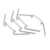 Merriway BH05302 (50 Pcs) Greenhouse Glazing Clip Wire W-Type -