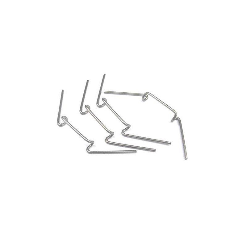 Merriway BH05302 (50 Pcs) Greenhouse Glazing Clip Wire W-Type -