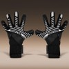 Buffon Guantes De Portero Profesionales Kamikaze Adulto (Negro, 9)