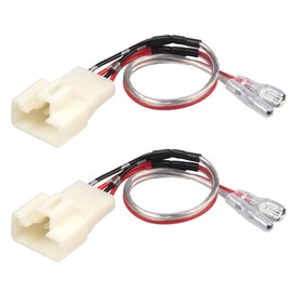 RED WOLF Car Dash Tweeter Speaker Wiring Harness Compatible with Toyota Tundra 2007-2021, 4Runner 2003-2020 for OE Part No. 86160-AE010 Install Aftermarket Front Dash Speaker Wire Cable Plug