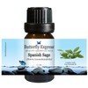 Spanish Sage Essential Oil 10ml - 100% Pure by Butterfly