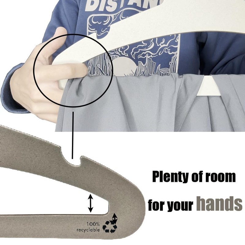 20Pack Koobay 17" Adult Clothes Coat Eco Recyclable Paper Cardboard