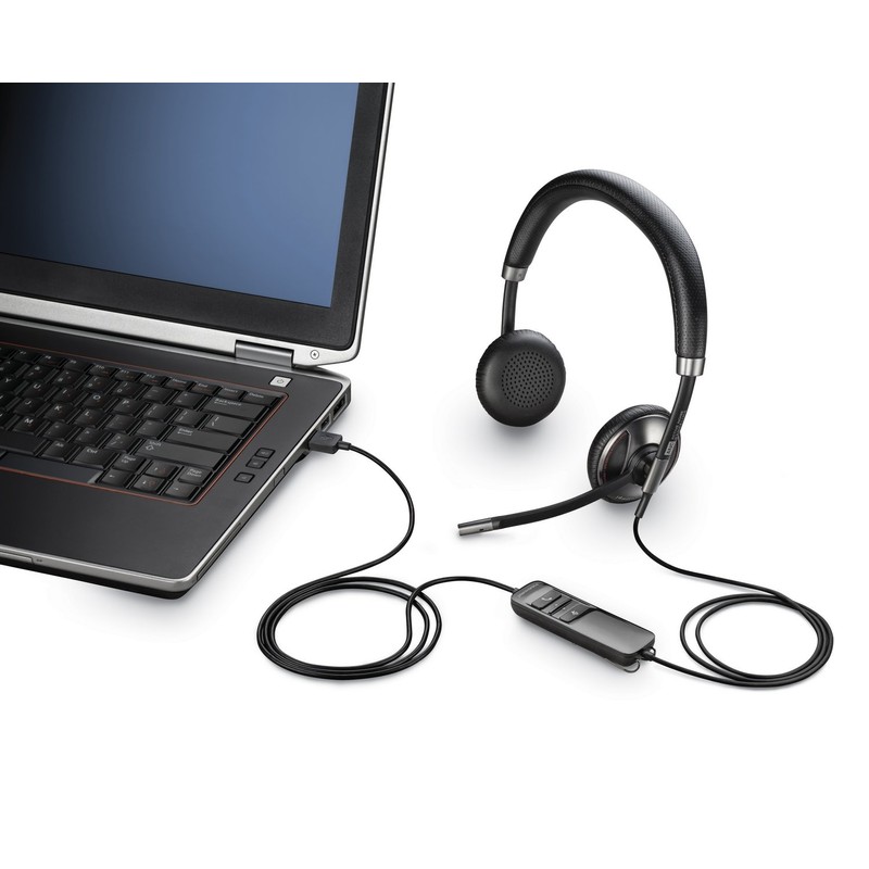 Plantronics 202580-01 Wired Headset, Silver/Black