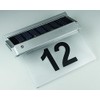 Solar house number lamp